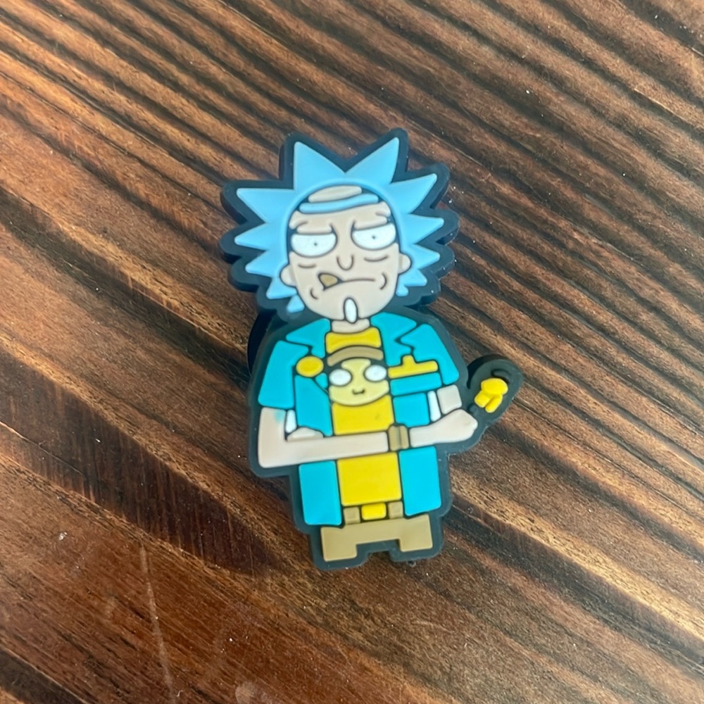 Rick and Morty Crocs shoe charm jibbitz
